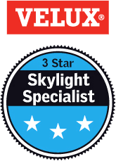 Velux 3 Star Skylight Specialist Badge